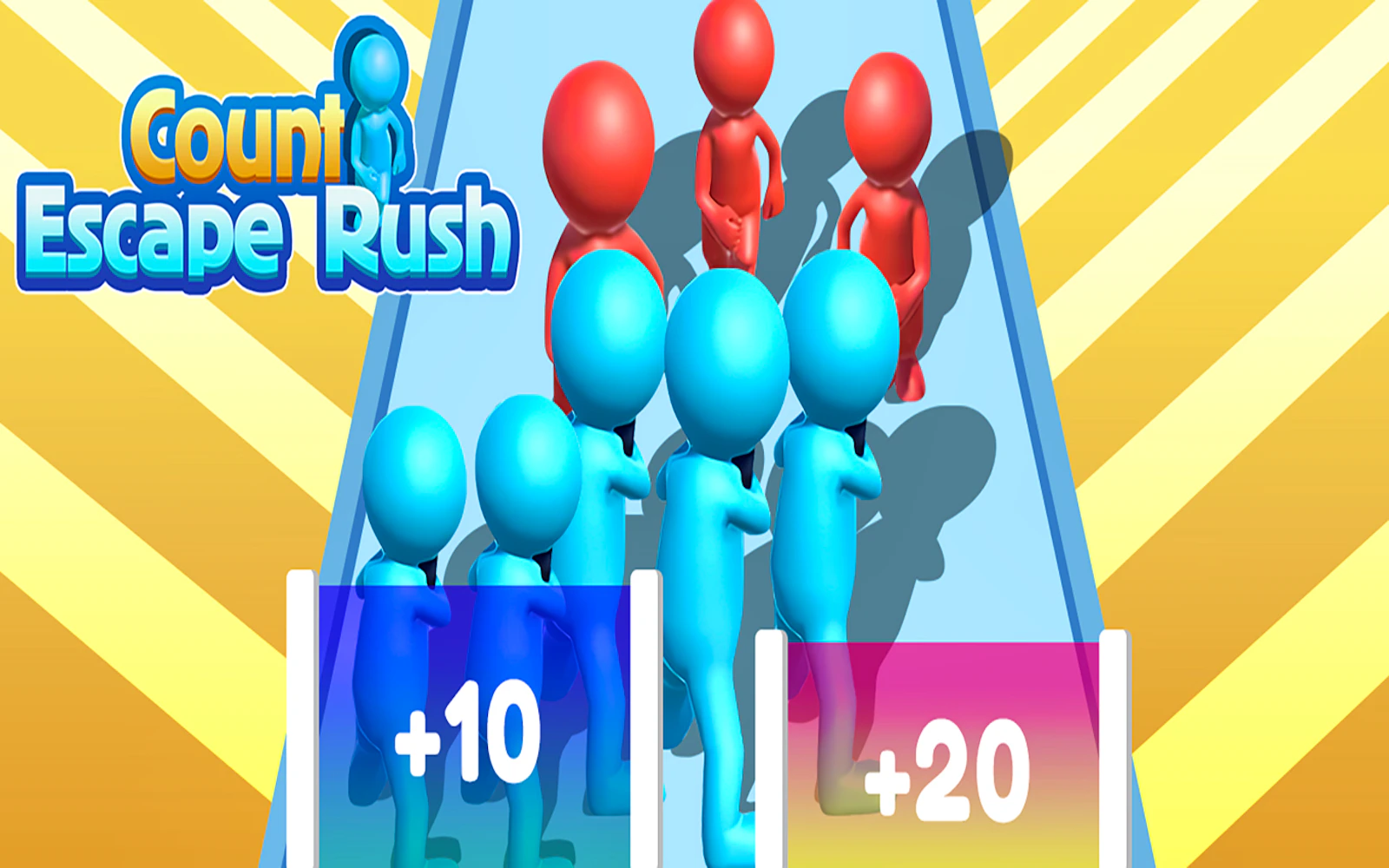 Count Escape Rush — free online arcade game on Glaze Games