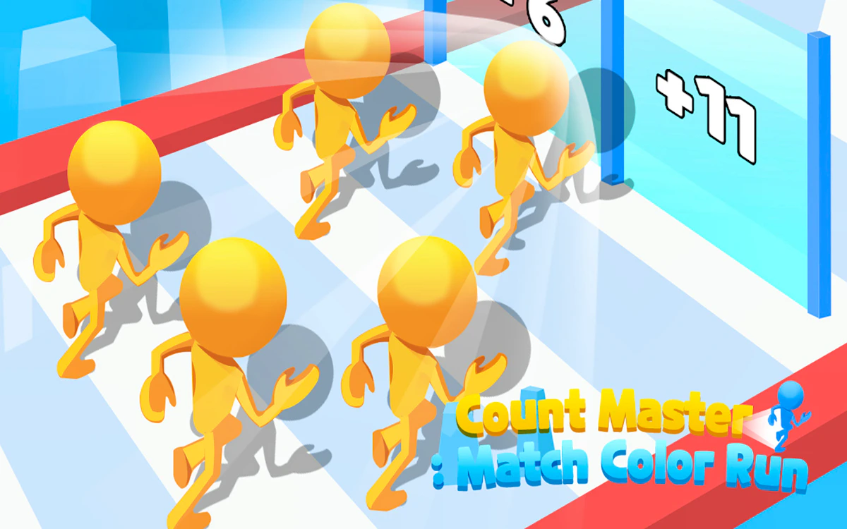 Play Count Master Match Color Run — free online Runner game