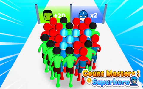 Count Masters Superhero game thumbnail