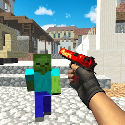 Counter Craft 3 Zombies By Gamepix