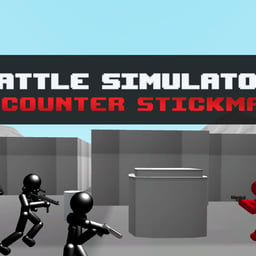 Juega gratis a Battle Simluator - Counter Stickman