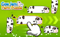 Puzzle de la ferme de confiture de vache