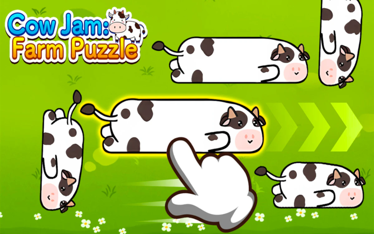 Play Cow Jam Farm Puzzle — free online Puzzle game
