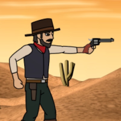 Cowboy Duel Ghost By Gamepix