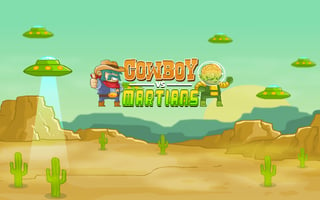 Cowboy Vs Martians game cover