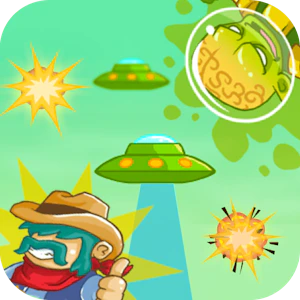 Cowboy VS Martians Thumbnail