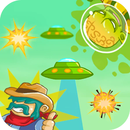Cowboy VS Martians game thumbnail