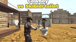 Cowboy vs Skibidi Toilets