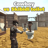 Cowboy vs Skibidi Toilets