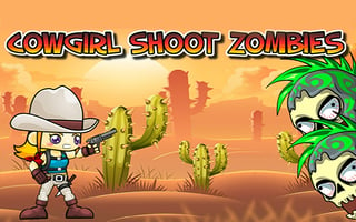 Cowgirl Shoot Zombies game cover