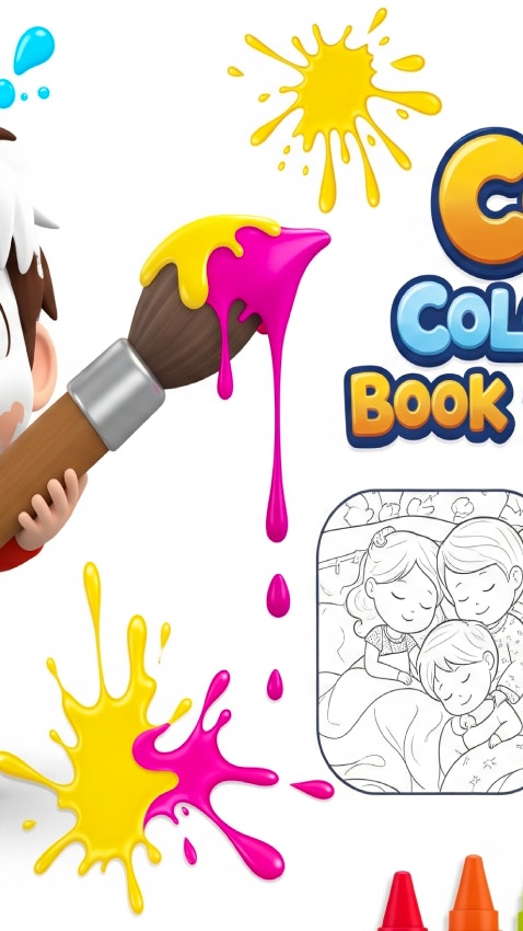 Cozy Coloring Book for Kids