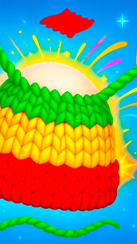 Cute Knitting: Yarn Sorting