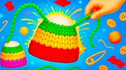 Cute Knitting: Yarn Sorting