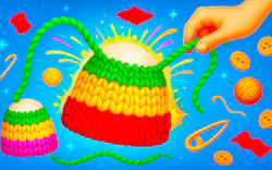 Cute Knitting: Yarn Sorting