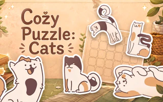 Cozy Puzzle Cats