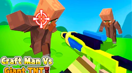 Craft Man Vs Giant TNT