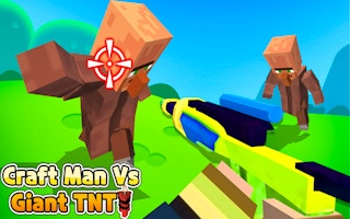 Craft Man Vs Giant TNT