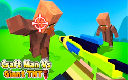 Craft Man Vs Giant TNT