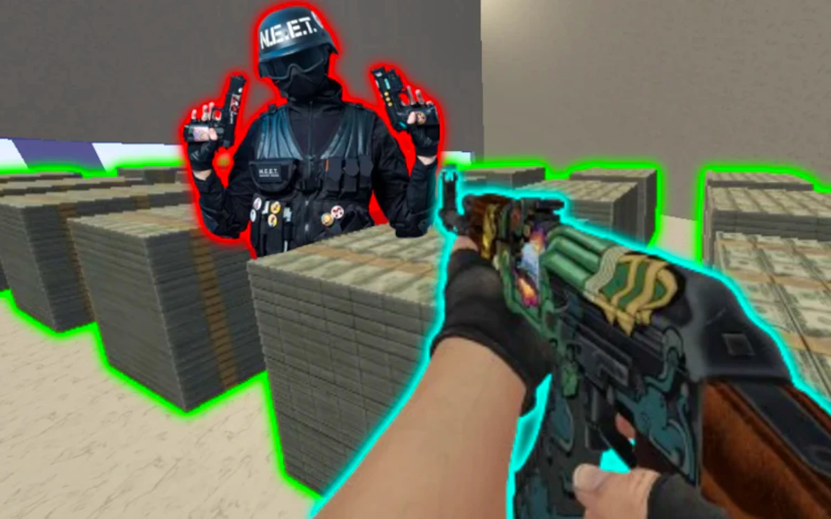 Play Craft of Bank Robbery — free online Action game