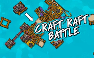 Craft Raft Battle game cover