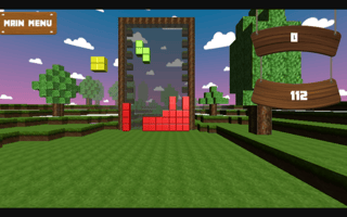 Craft Tetris game cover