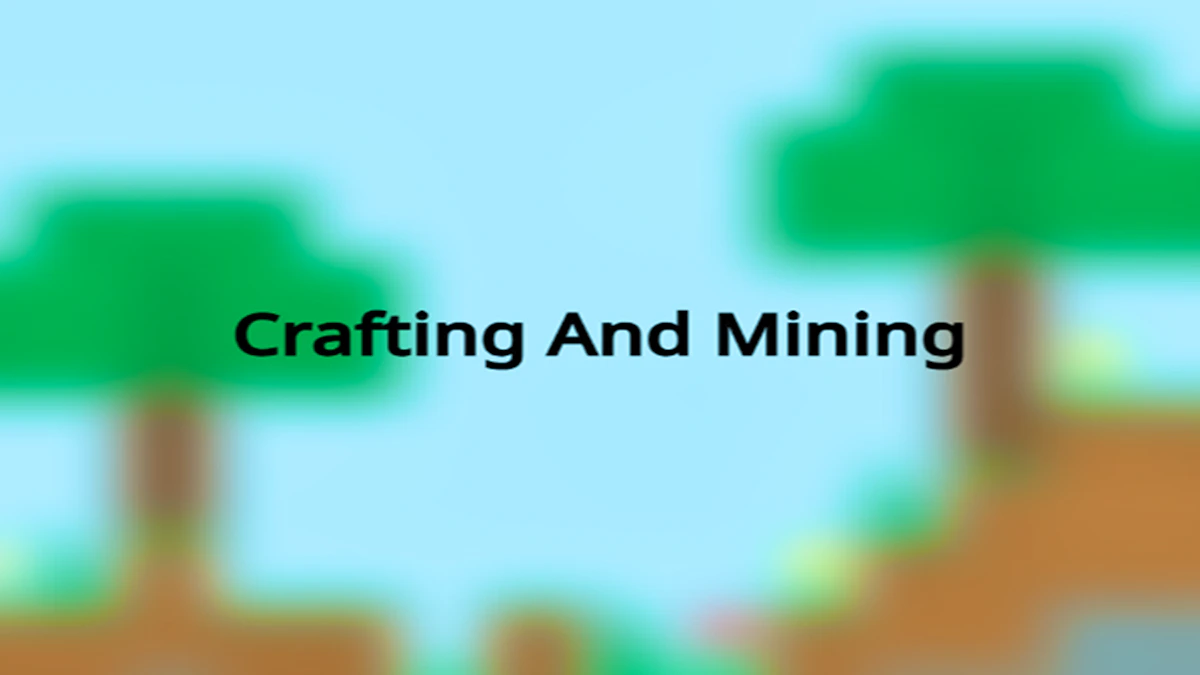 Play Crafting And Mining — free online Minecraft game