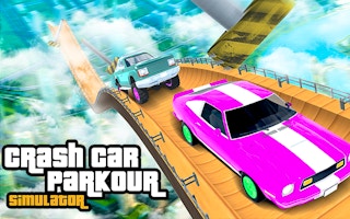 Crash Car Parkour Simulator game cover