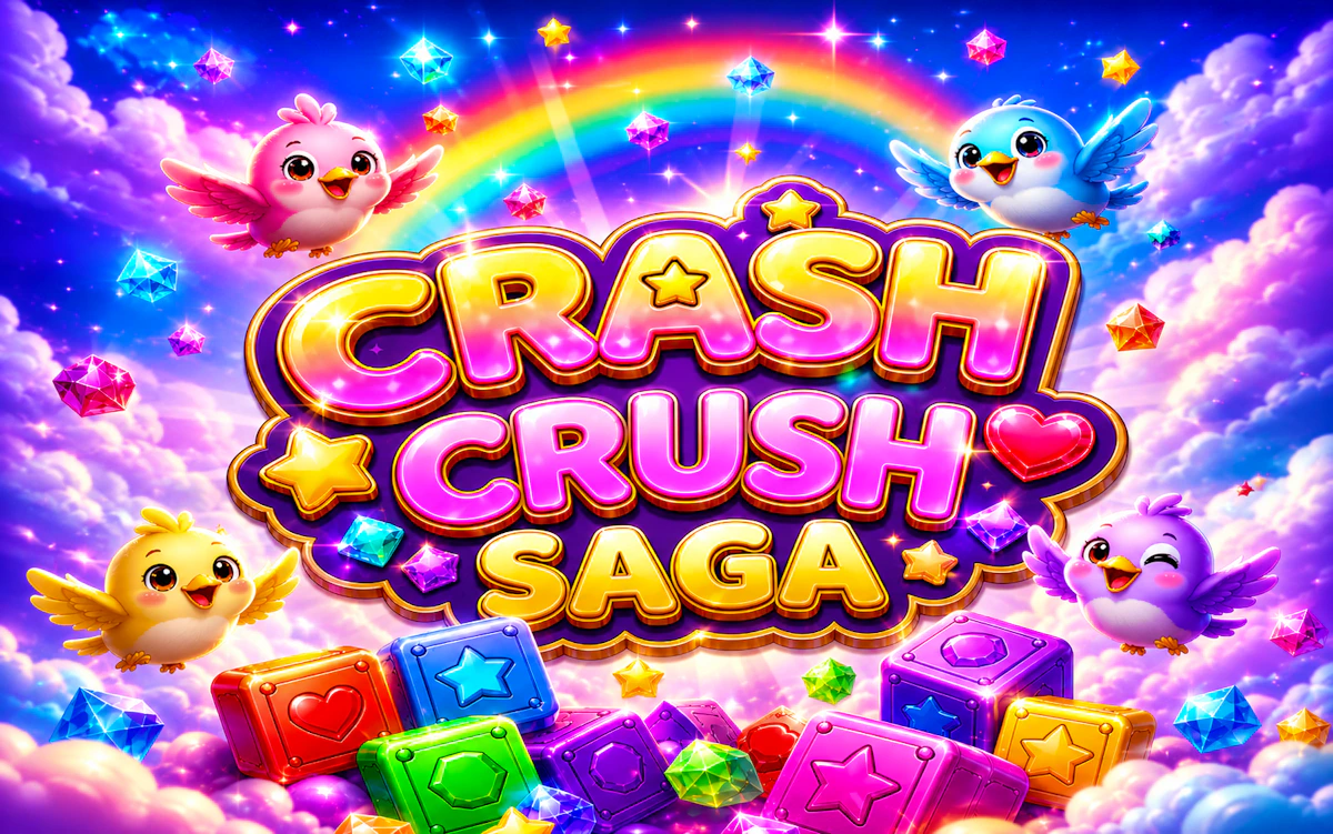 Play Crash Crush Saga — free online Match 3 game