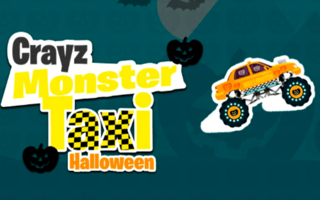 Crayz Monster Taxi Halloween game cover