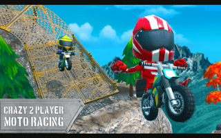 Crazy 2 Player Moto Racing game cover