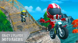 Crazy 2 Player Moto Racing game cover