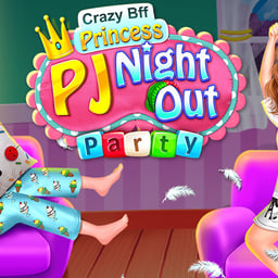 Juega gratis a Crazy BFF Princess PJ Night Out Party