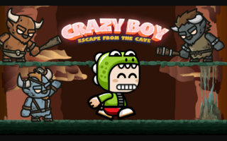 Crazy Boy Escape From The Cave game cover