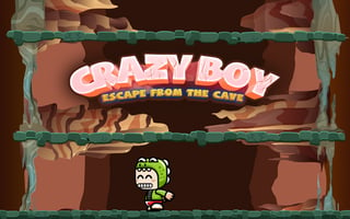 Crazy Boy Escape From The Cave game cover