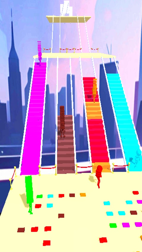 Crazy Bridge Rush Build Stash and Run