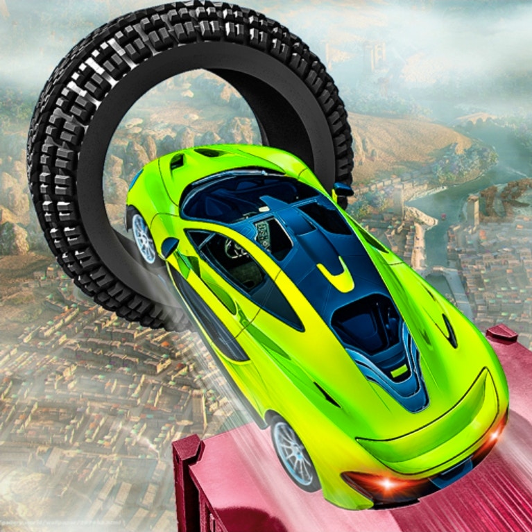 Crazy Car Racing Stunts 2019 🕹️ Play Now on GamePix