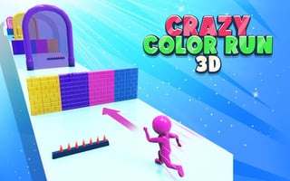 Crazy Color Run 3d game cover