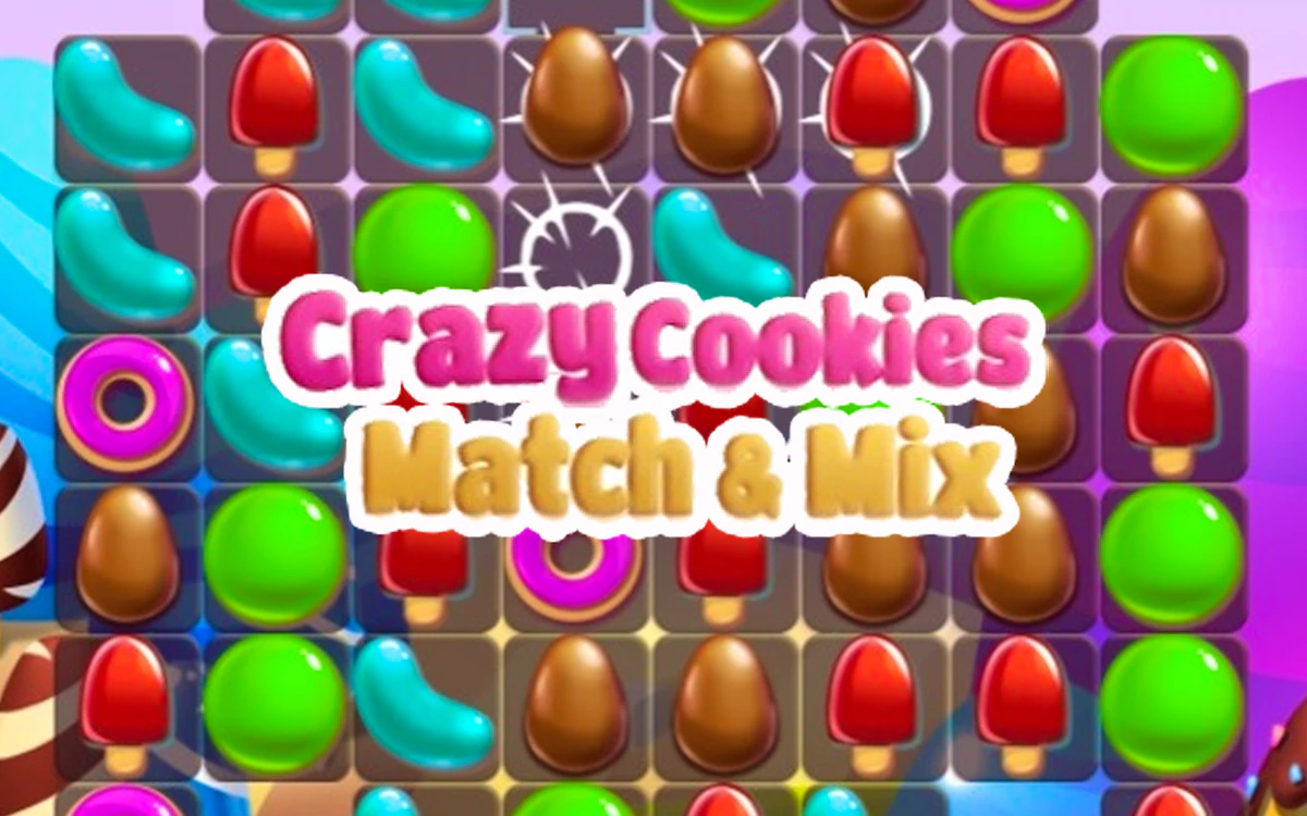 Play Crazy Cookies Match & Mix — free online Puzzle game