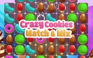 Crazy Cookies Match & Mix game cover
