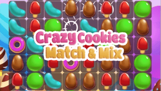 Crazy Cookies Match & Mix game cover