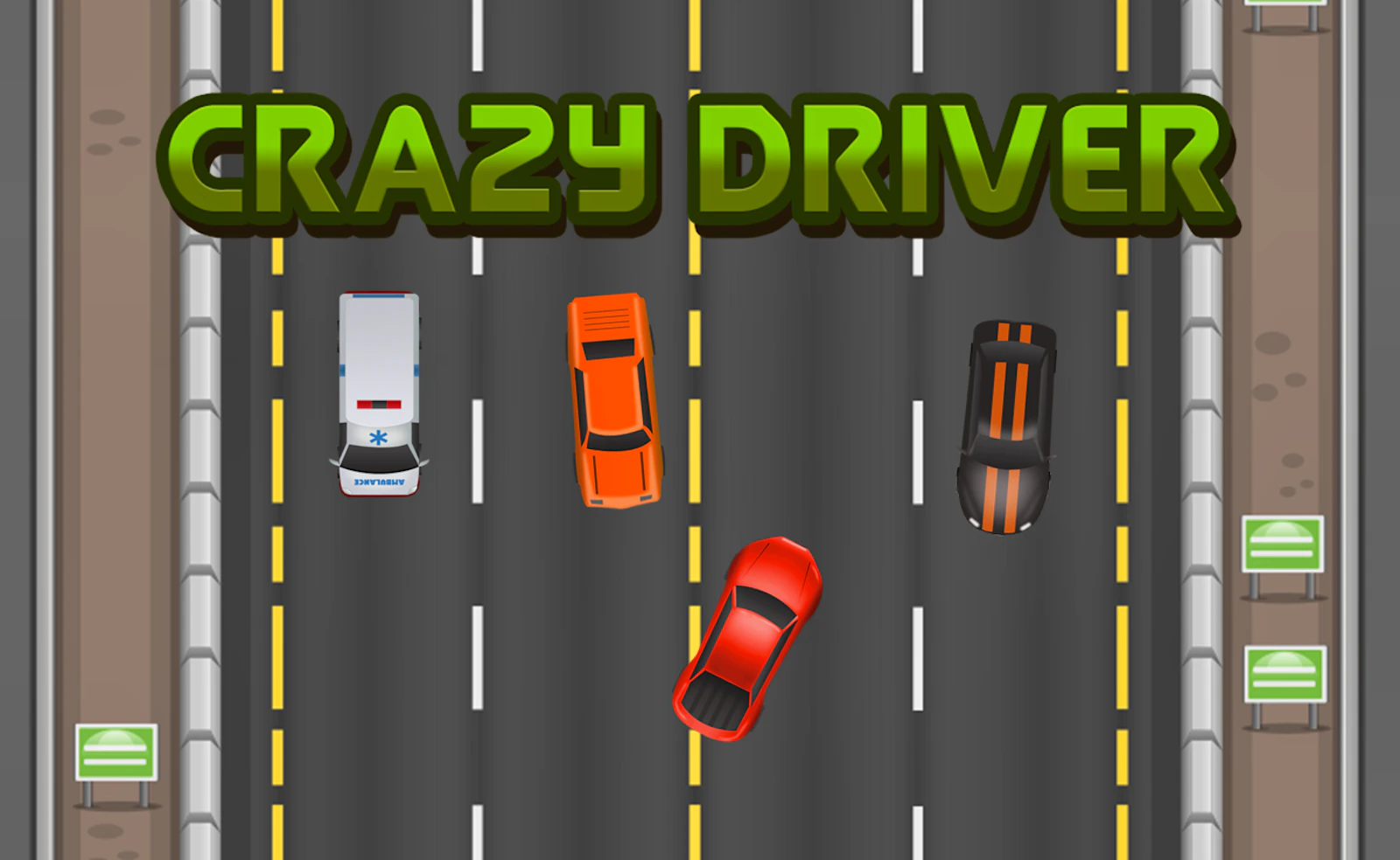 Crazy Driver — free online racing game on Glaze Games