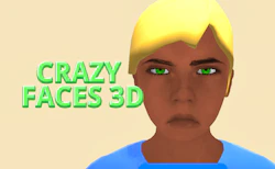 Crazy Faces 3D