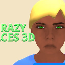 Juega gratis a Crazy Faces 3D