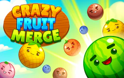 Crazy Fruit Merge game image