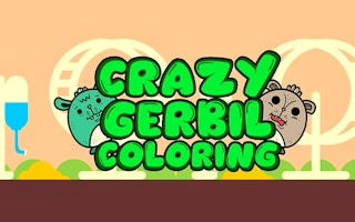 Crazy Gerbil Coloring game cover