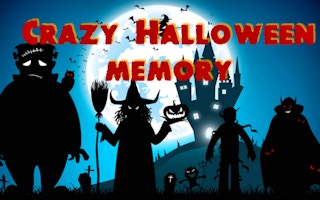 Crazy Halloween Memory game cover