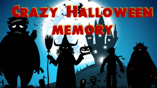 Crazy Halloween Memory game cover