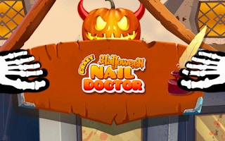 Crazy Halloween Nail Doctor game cover