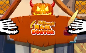 Crazy Halloween Nail Doctor game cover