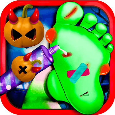 Crazy Halloween Nail Doctor By Gamepix